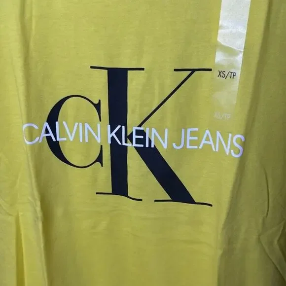 NWT Calvin Klein Jeans Mens T-Shirt Size XS - Picture 3 of 5